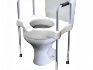Elevação assento sanitário com alças - Alento Hospitalar